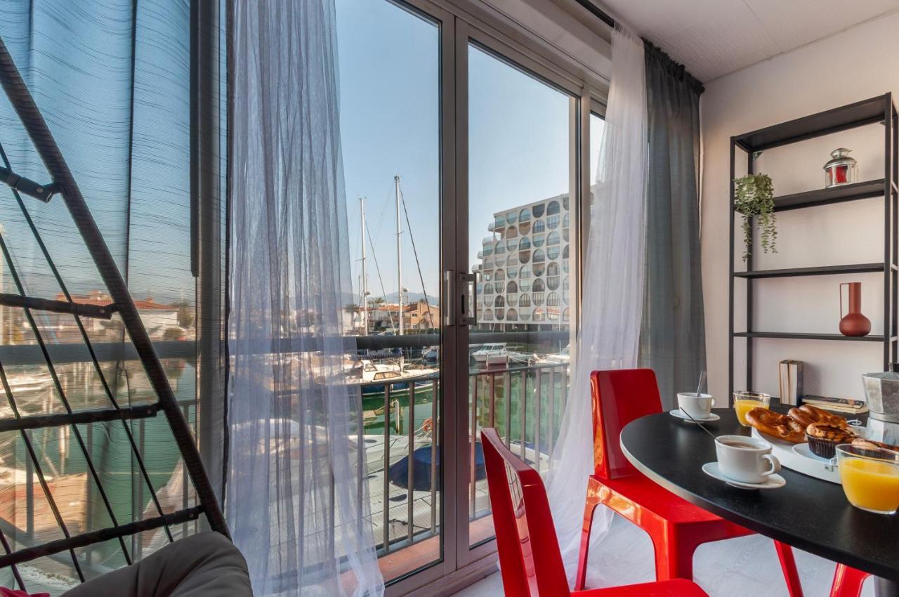 Estudio En 1ª Linea Con Vistas Al Puerto Deportivo By Insidehome Empuriabrava Extérieur photo